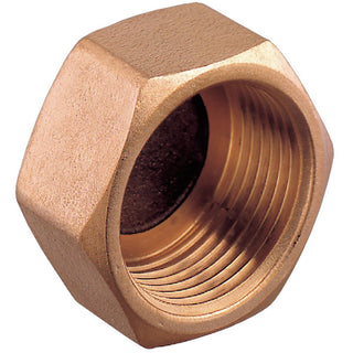Guidi Ändmuff innergänga 1/2" brons