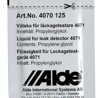 Glykolvätska till läckagetestare - brev