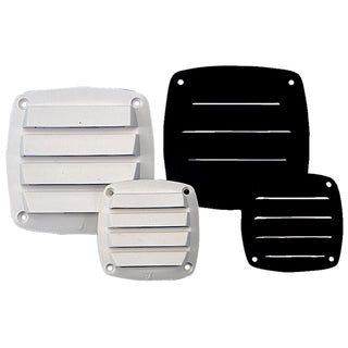 Roca ventilgaller vitt 85x85mm