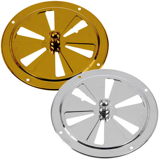 Roca rosettventil stål, Ø125 mm
