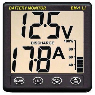 Nasa Clipper litiumbatterimonitor BM-1, 12V