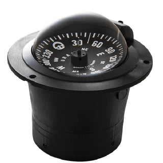 Riviera nedfälld kompass BU1 Urania 4", svart