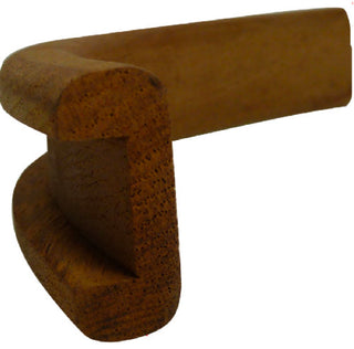 Roca U-list insida teak 50/90º, spår 12mm