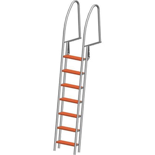 Bryggsteg 7 steg RF 304 längd 256cm bredd 49cm