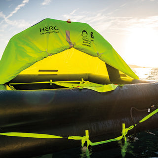 Hero Livflottar ISO 9650-1 OFFSHORE i container, 4 pers