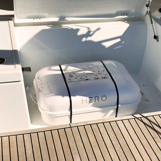 Hero Livflottar ISO 9650-1 OFFSHORE i container, 4 pers