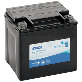 Exide AGM startbatteri, 30 Amp