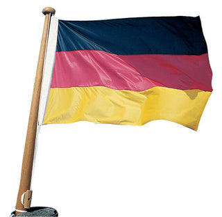 Båtflagga polyester Tyskland, 120x75 cm