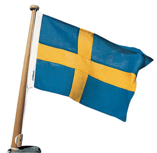 Båtflagga bomullslik väv Sverige, 50x31 cm