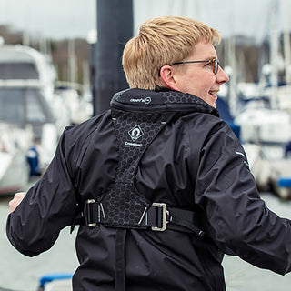 Crewsaver Crewfit+ 180N Pro svart, med mjuk ögla D-ring