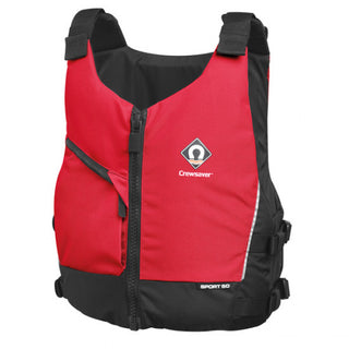 Crewsaver Sport 50N flytväst, röd M/L bröstmått 99-111cm