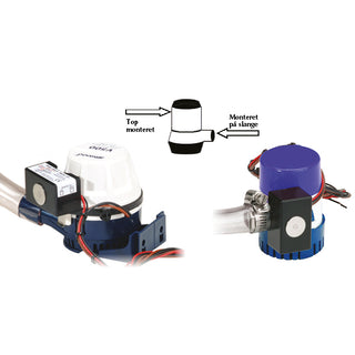 WaterWitch nivåbrytare 15 Amp 12 V