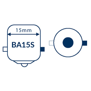 Nauticled LED-Bajonettlampa - 3 steg