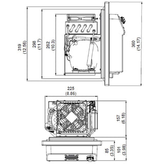 Isotherm kylsystem VE200 max 200 liter