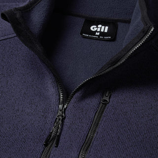 Gill 1500 Fleecejacka 1/4 blixtlås, Navy strl XXL