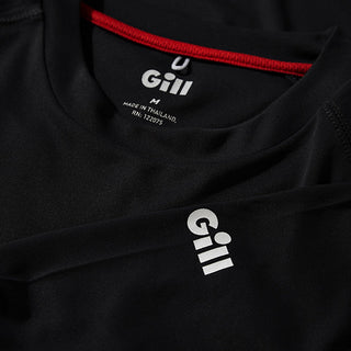 Gill UV011 UV Tec T-shirt herr Lång Svart Strlk M