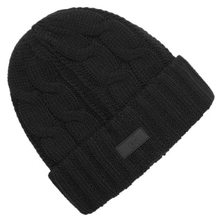 Gill ht 56 ​​stickad mössa, svart