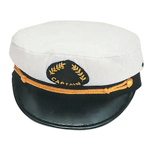 Kaptensmössa vit stl. 59