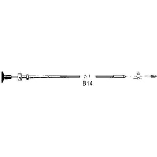 Ultraflex stoppkabel 27 fot
