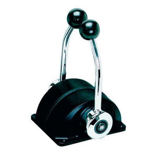 Ultraflex B302B gas/växel dubbel, svart