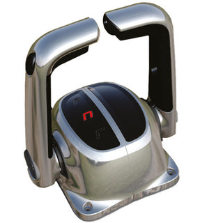 Ultraflex B502C dubbelgreppsbox m/trim &amp; lås, krom