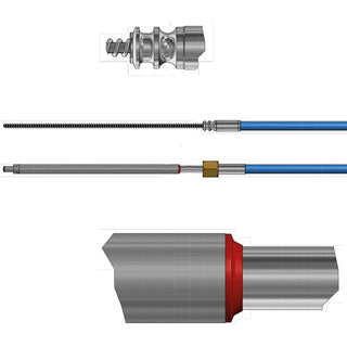 Ultraflex styrkabel "mach" M90, 13 fot