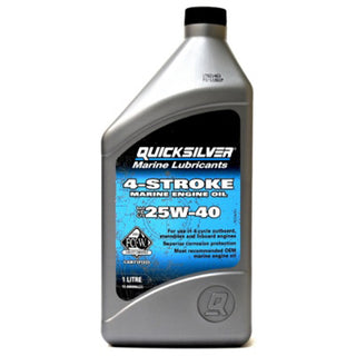Quicksilver 25W-40 Motorolja mineral 0,946L