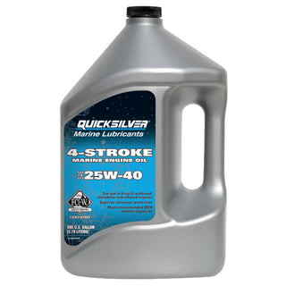 Quicksilver 25W-40 Motorolja mineral 3,78L